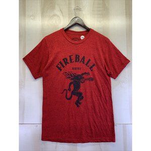 Fireball Whiskey Red Logo Graphic Mens Womens T Shirt Size M-7444